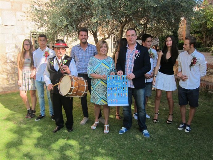 Presentación de la fiesta de 'La Enramá' de Pinofranqueado (Cáceres)