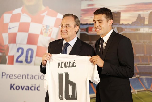 Florentino Pérez y Mateo Kovacic