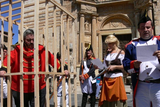 Imagen de la conmemoración de la muerte de El Empecinado
