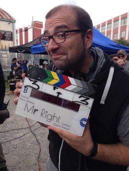 Paco Cabezas rodando su película Mr RIght
