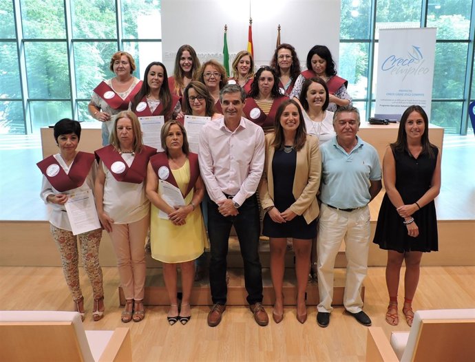 Participantes del programa Crece Empleo en Arcos