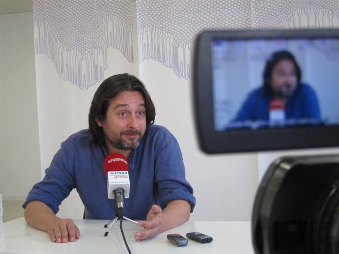 El secretario de Relaciones con la Sociedad Civil de Podemos, Rafael Mayoral