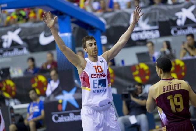 España vs Venezuela, Victor Claver 