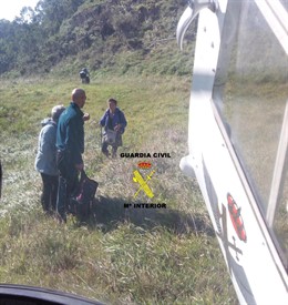 Rescate de los peregrinos