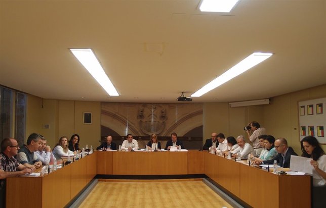 Celebración de la Diputación Permanente del Parlamento