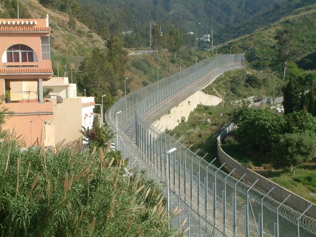  Perímetro fronterizo de Ceuta