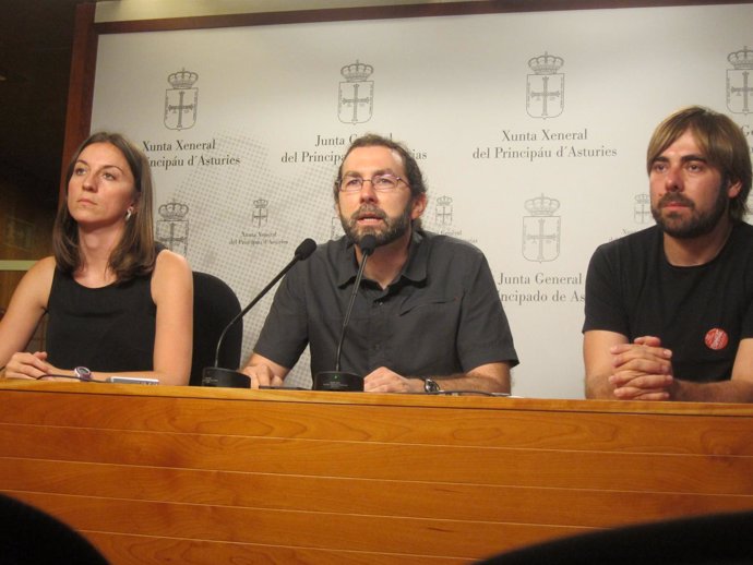 Lucía Montejo, Emilio León y Daniel Ripa. 