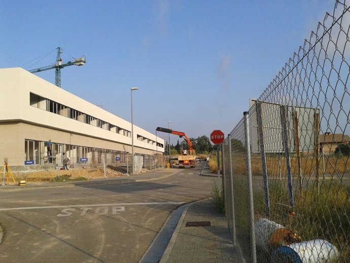 Obras colegio Ánfora de Cuarte de Huerva