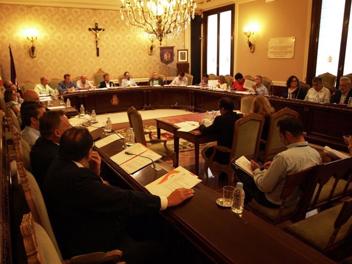 Pleno de la Diputación provincial