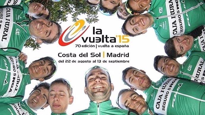 Cartel patrocinador Vueltga Ciclista España