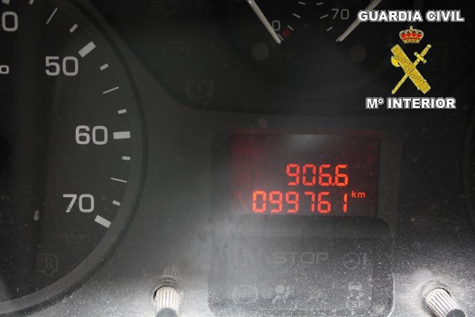 Operación contra la manipulación de cuentakilometros 