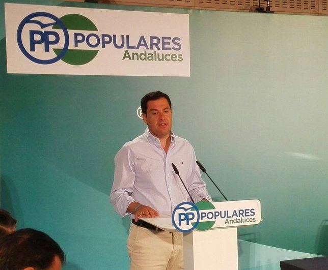 Juanma Moreno, hoy ante los medios