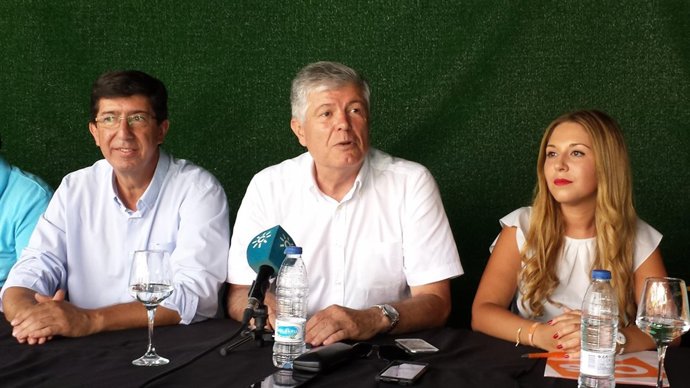 Matías Alonso interviene en el encuentro de Ciudadanos.