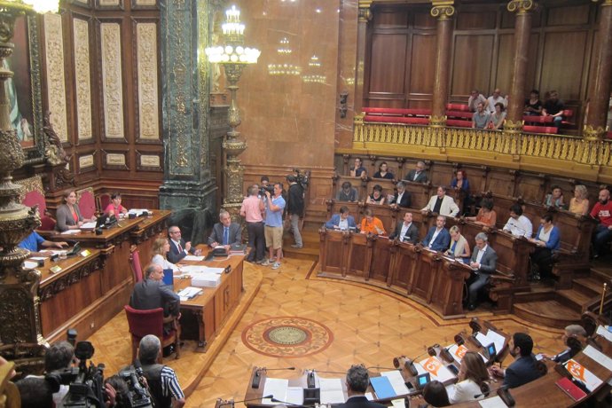 Pleno del Ayuntamiento de Barcelona