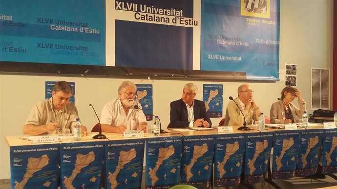 El conseller G.Gordó, en la Uce