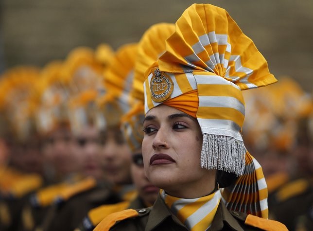 Mujer policía de India