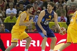 El pívot de la selección española Pau Gasol