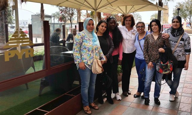 Participantes en el programa Globalemplea.