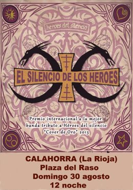 Cartel concierto 'El Silencio de los Héroes'