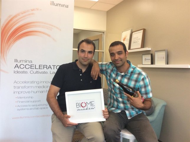 Los fundadores de Biome Makers, Alberto Acedo y Adrián Ferrero