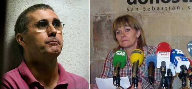 Los ex etarras Urrusolo y su pareja Guisasola, ambos desvinculados de la banda