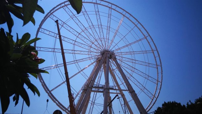 Noria del puerto de Málaga