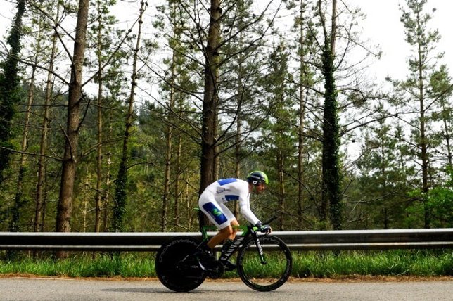 Ciclista en Vuelta a España