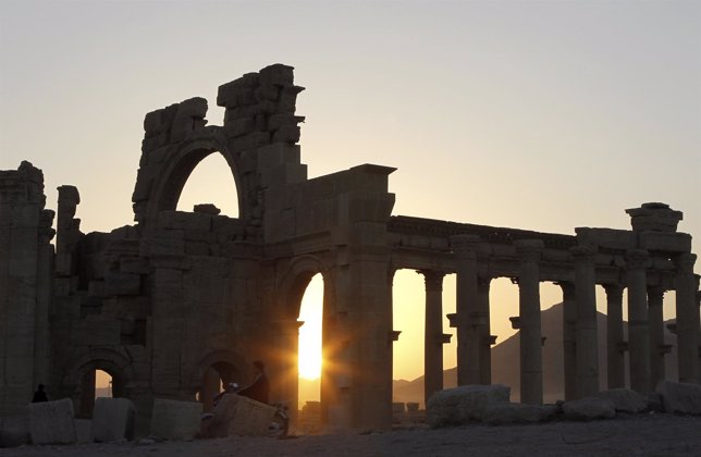 Ruinas de Palmira, Siria, Patrimonio de la Humanidad.