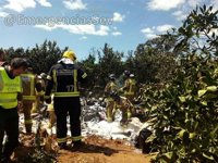 Sigue estable la superviviente del accidente del ultraligero