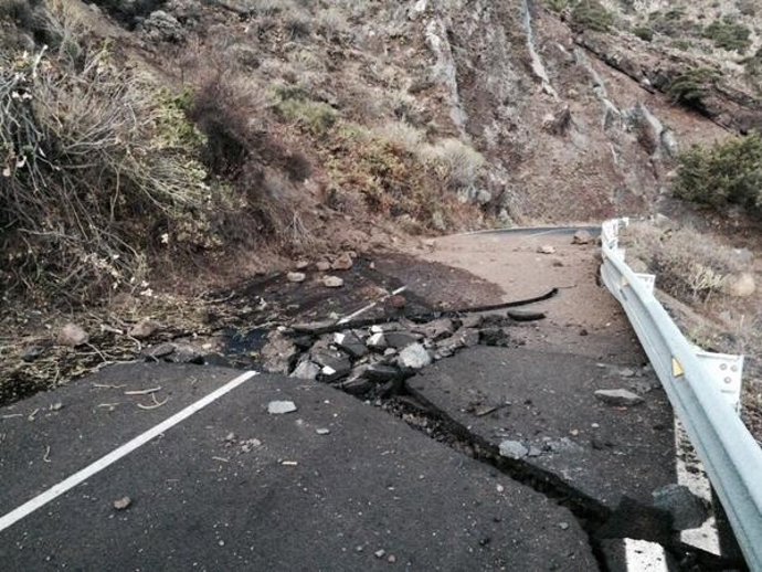 Daños en la HI-50 provocados por el desprendimiento