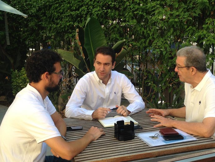 Teodoro García con la asociación (Fanumur