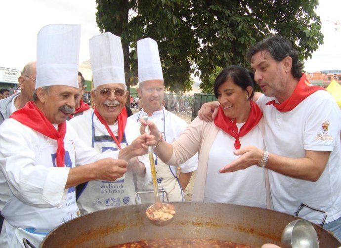Ana Sánchez, en la judiada de La Granja