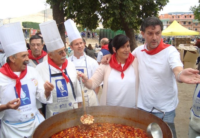Ana Sánchez, en la judiada de La Granja
