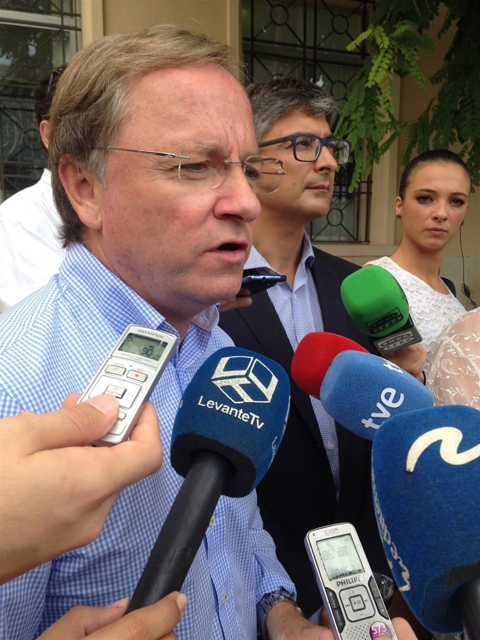 Moragues en rueda de prensa