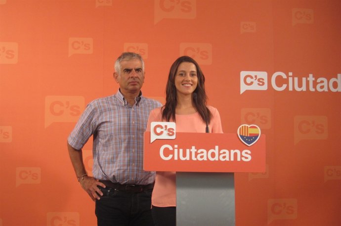 Carlos Carrizosa, Inés Arrimadas (C's)