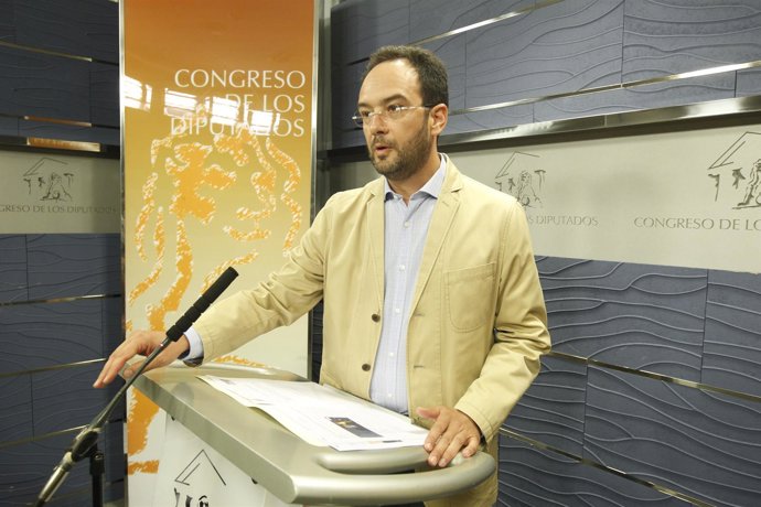  Portavoz Del PSOE En El Congreso, Antonio Hernando