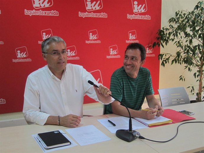 Manuel González Orviz y Ovidio Zapico