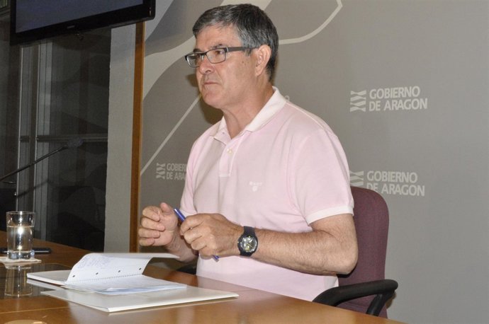 El consejero de Presidencia de Aragón, Vicente Guillén.