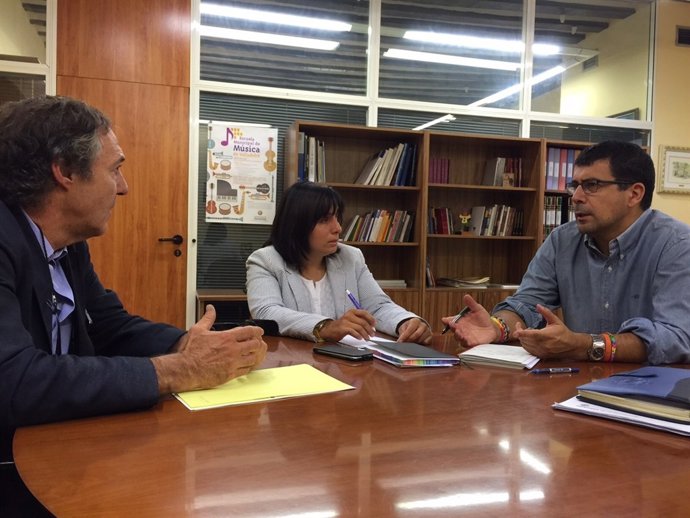 Reunión del Ayuntamiento de Valladolid con la ONCE