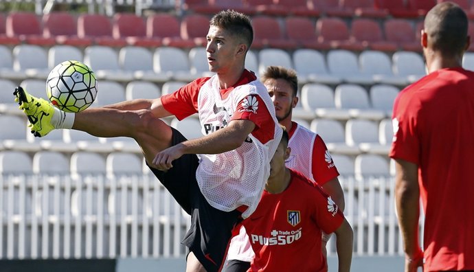Luciano Vietto, entrenamiento 