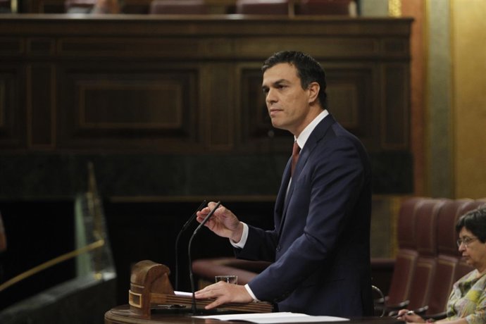 Pedro Sánchez en el Congreso