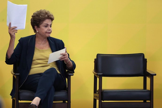 La presidenta de Brasil, Dilma Rousseff