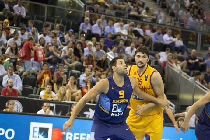 España vs Macedonia, Felipe Reyes