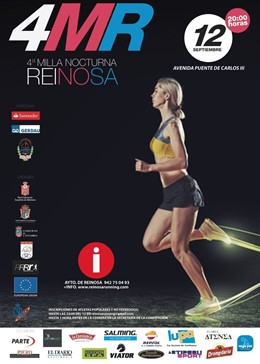 Cartel de la IV Milla Nocturna de Reinosa