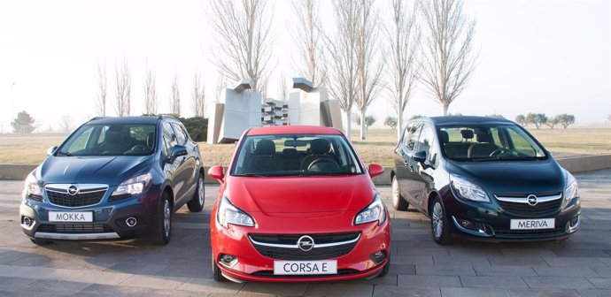 Opel Corsa, Mokka y Meriva en la planta de GM en Figueruelas (GM)
