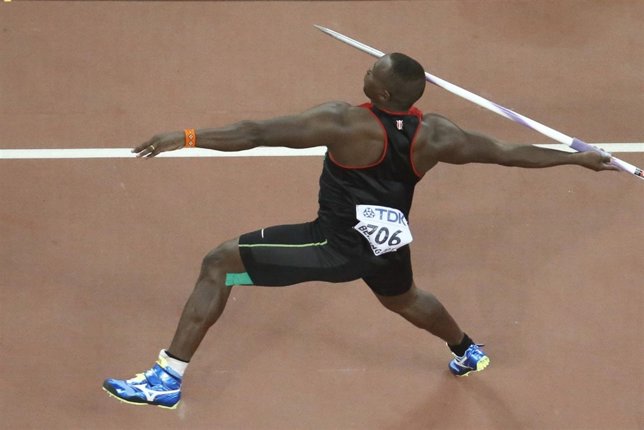 Julius Yego, campeón mundial de jabalina