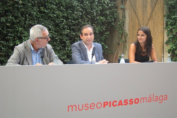 José Lebrero,  Antonio José Lucas Sánchez y Carmen Cuello.
