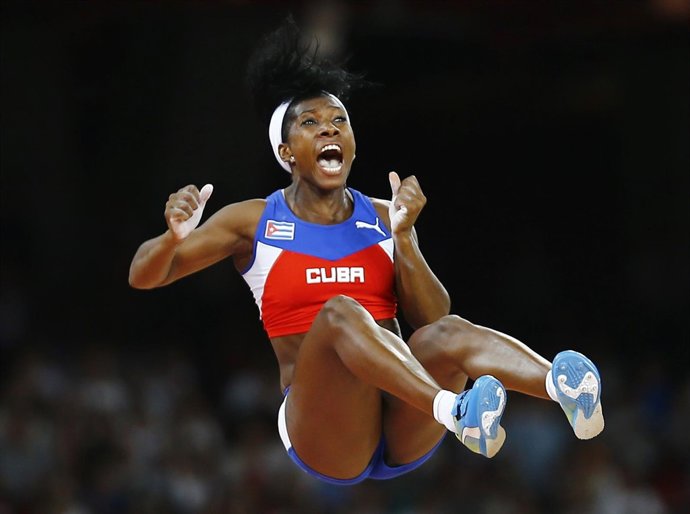 Yarisley Silva, campeona mundial de pértiga