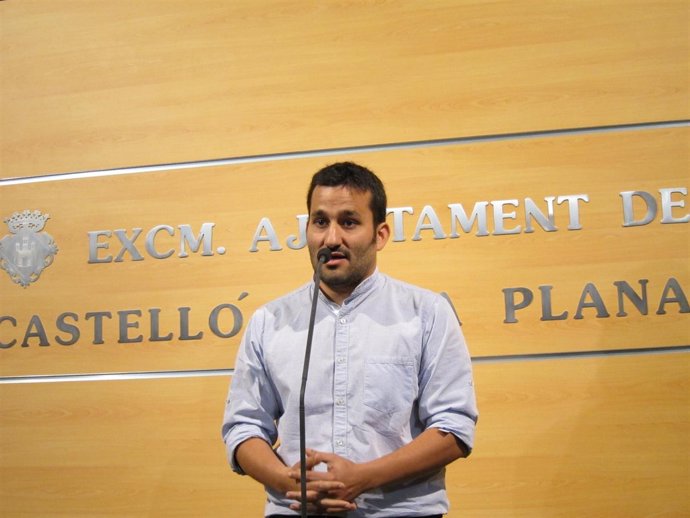 Marzà atiende a los medios en Castellón