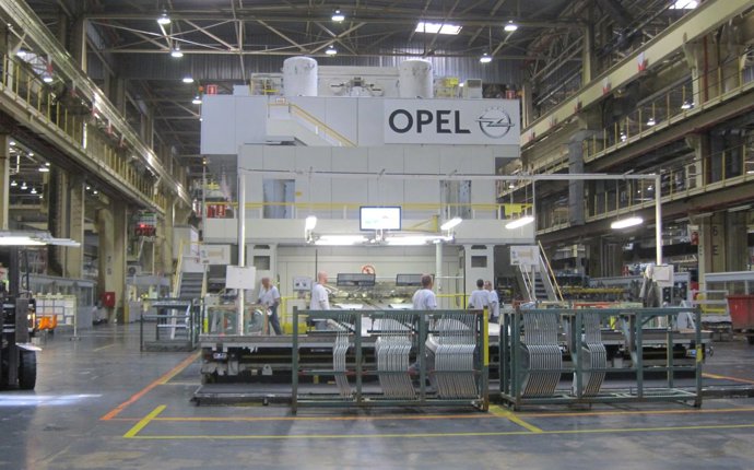 Planta de Opel en Figueruelas.